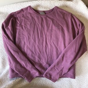 cropped Nike crewneck